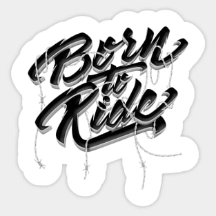 Born to Ride Sticker